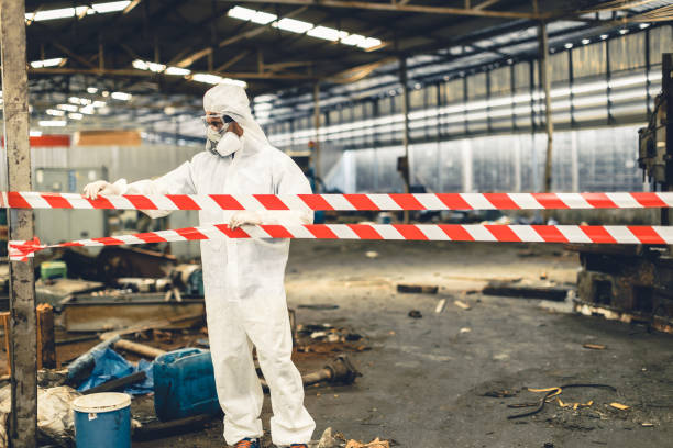 Professional Trauma Scene Cleanup technician working in Crystal City, TX